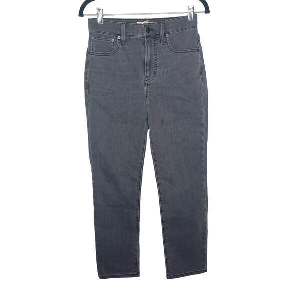 Madewell Jeans Women's 26 The Perfect Vintage Jean Gray Wash - Picture 1 of 10